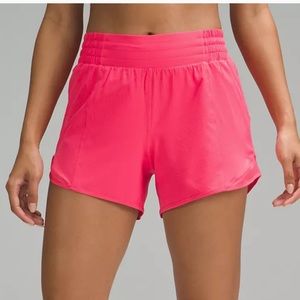 Hotta Hot Lululemon 4in Short - Lip Gloss Pink